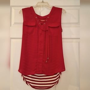💥SALE💥Takara, Medium, Women's Deep Red Top